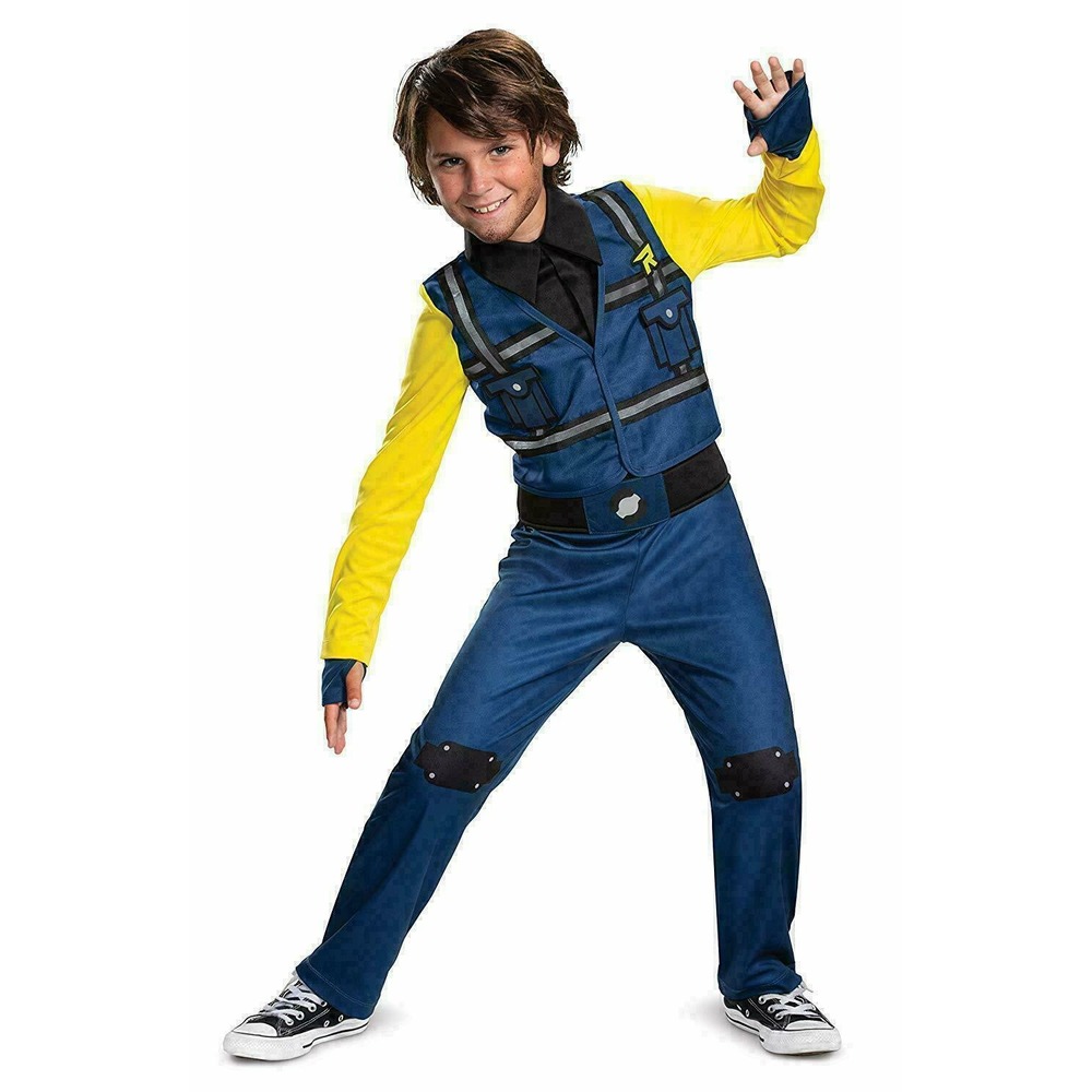 The Lego Movie 2 Rex Dangervest Classic Jumpsuit Halloween Costume Size M (7-8)